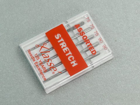 Igły półpłaskie stretch