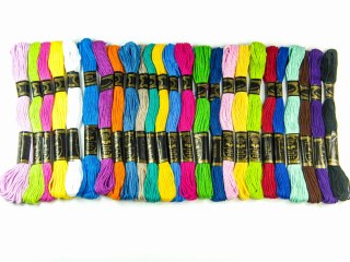 Mulina zestaw 25 szt. MIX