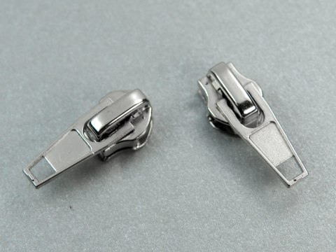 Suwak metalowy autolock spirala #5 - 10 szt