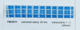 Taśma firanowa FM 025-11