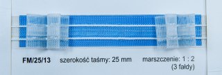 Taśma firanowa FM 025-13