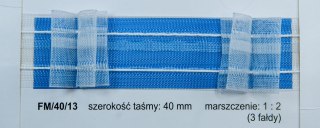 Taśma firanowa FM 040-13