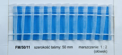 Taśma firanowa FM 050-11