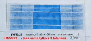 Taśma firanowa FM 050-23