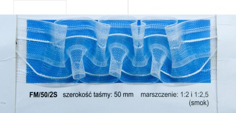 Taśma firanowa FM 050-2S