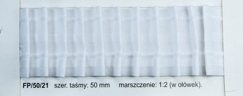 Taśma firanowa FP 050-21