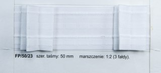 Taśma firanowa FP 050-23