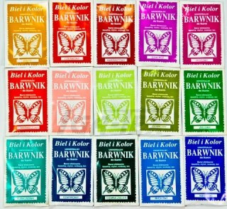 Uniwersalny barwnik do tkanin