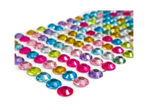 Dżety samoprzylepne 3 mm