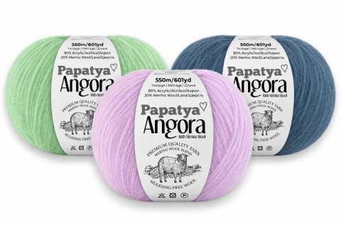 Włóczka Papatya Angora