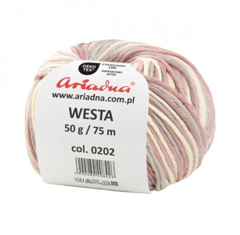 Włóczka Westa 2 Mulikolor